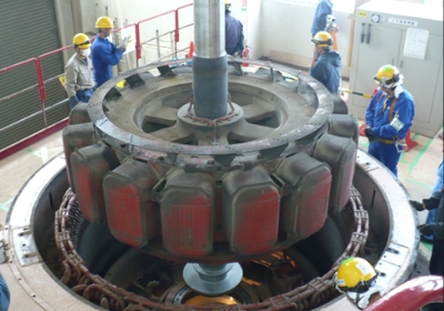 古い発電機