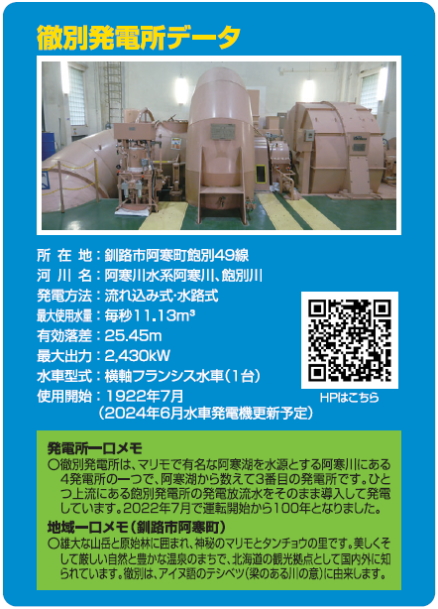 徹別発電所