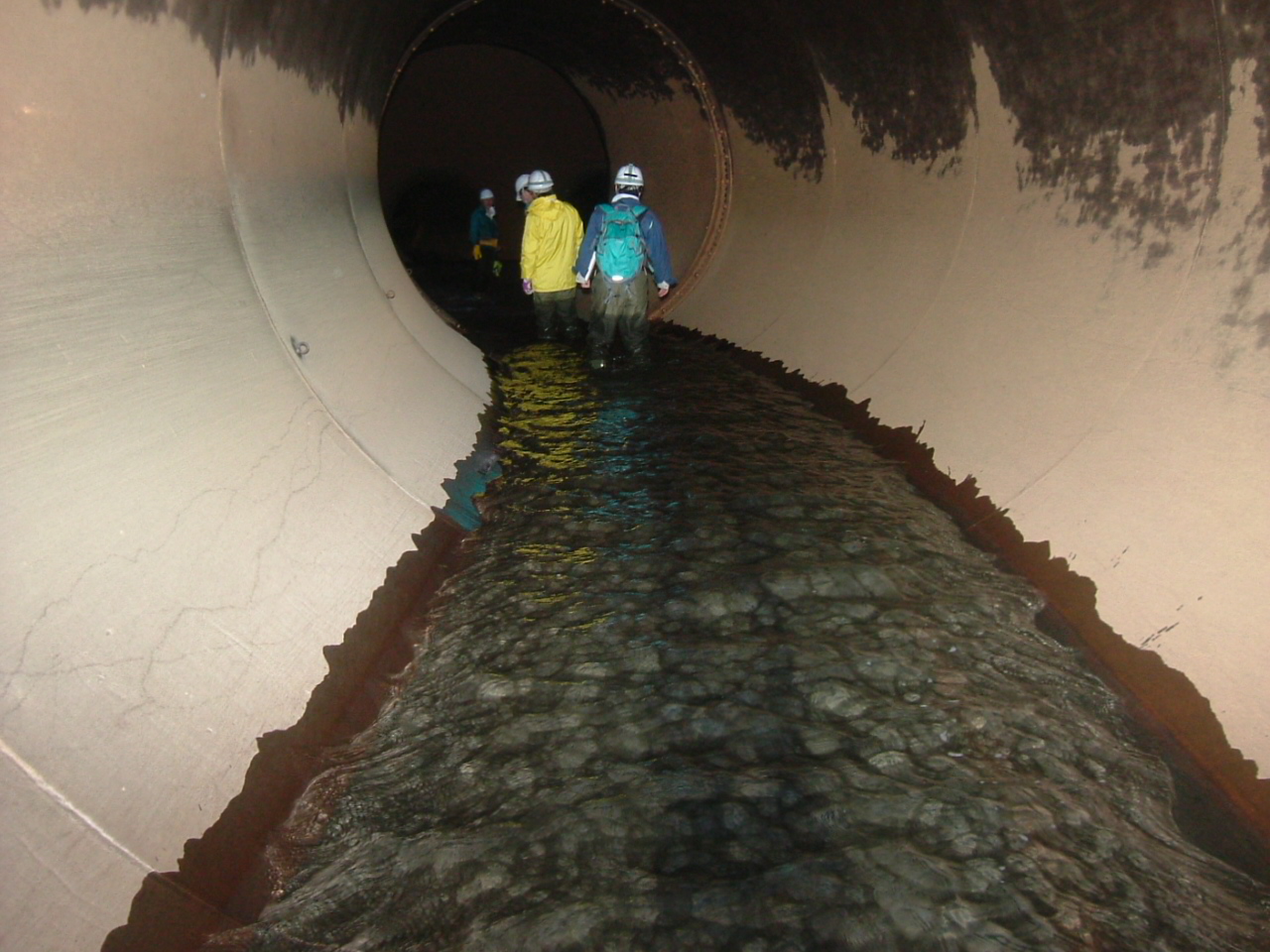 虻田発電所導水路
